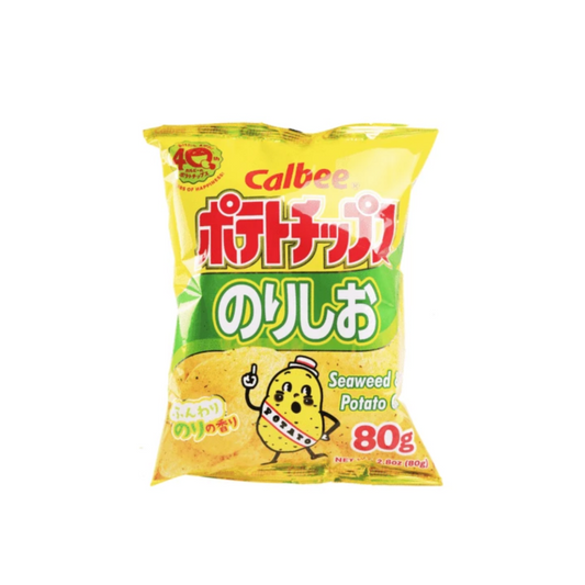 CALBEE Potato Chips Salt&Seaweed - 80g