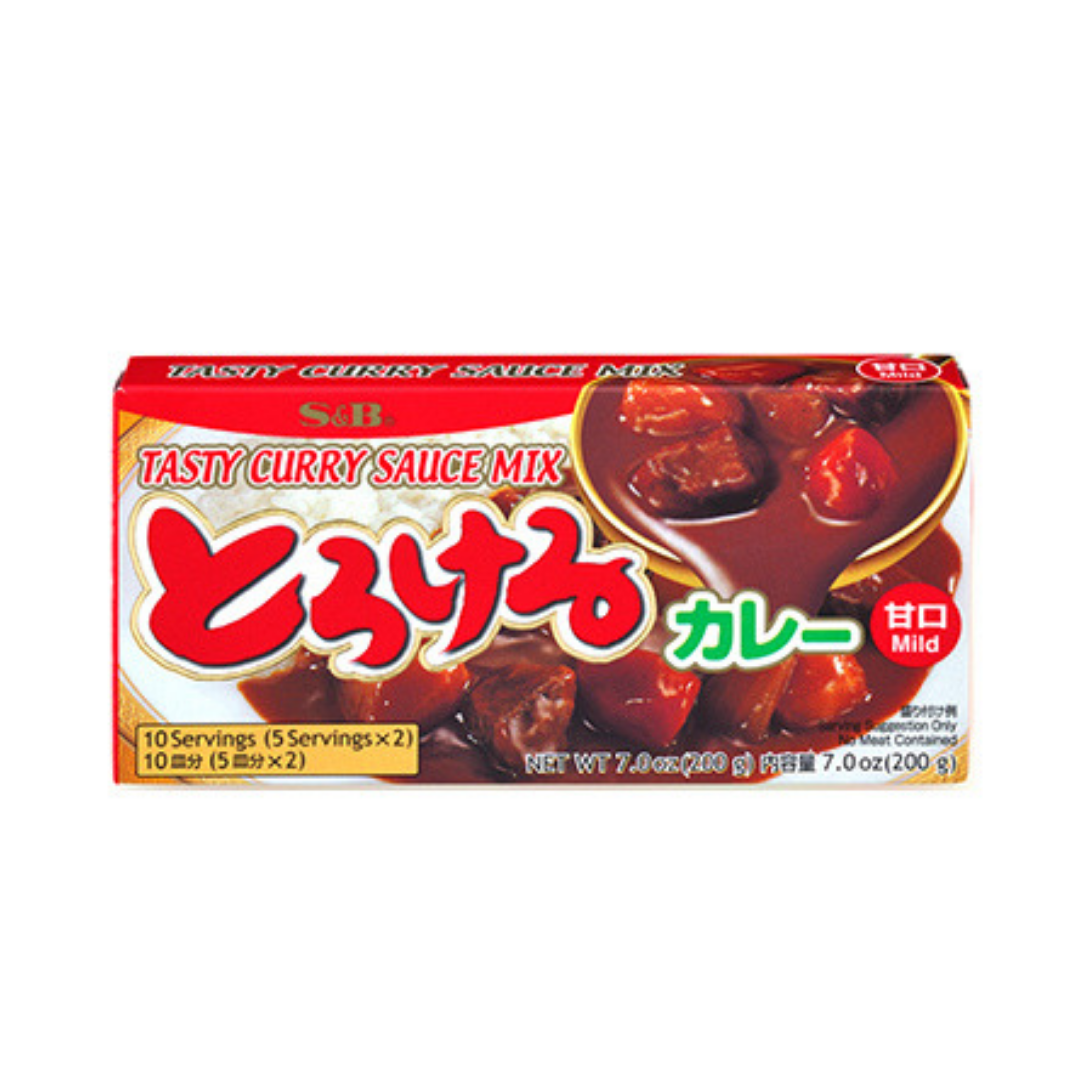 S&B Torokeru Curry Sauce Mix (Mild) - 200g