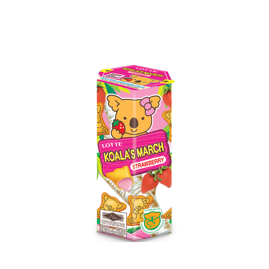 LOTTE Koala's March Strawberry - 41g LOTTE Koala's March Strawberry - 41g