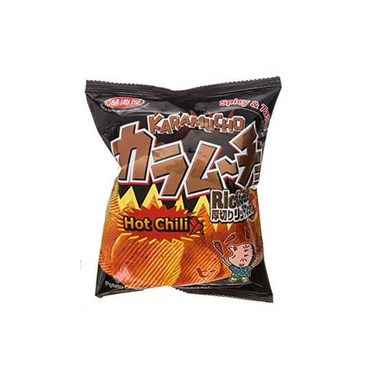 KOIKEYA Karamucho Chips Rich Cut Hot Chili - 57g