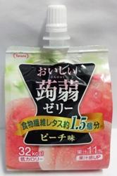 Tarami Konnyaku Jelly Peach Pouch 150g