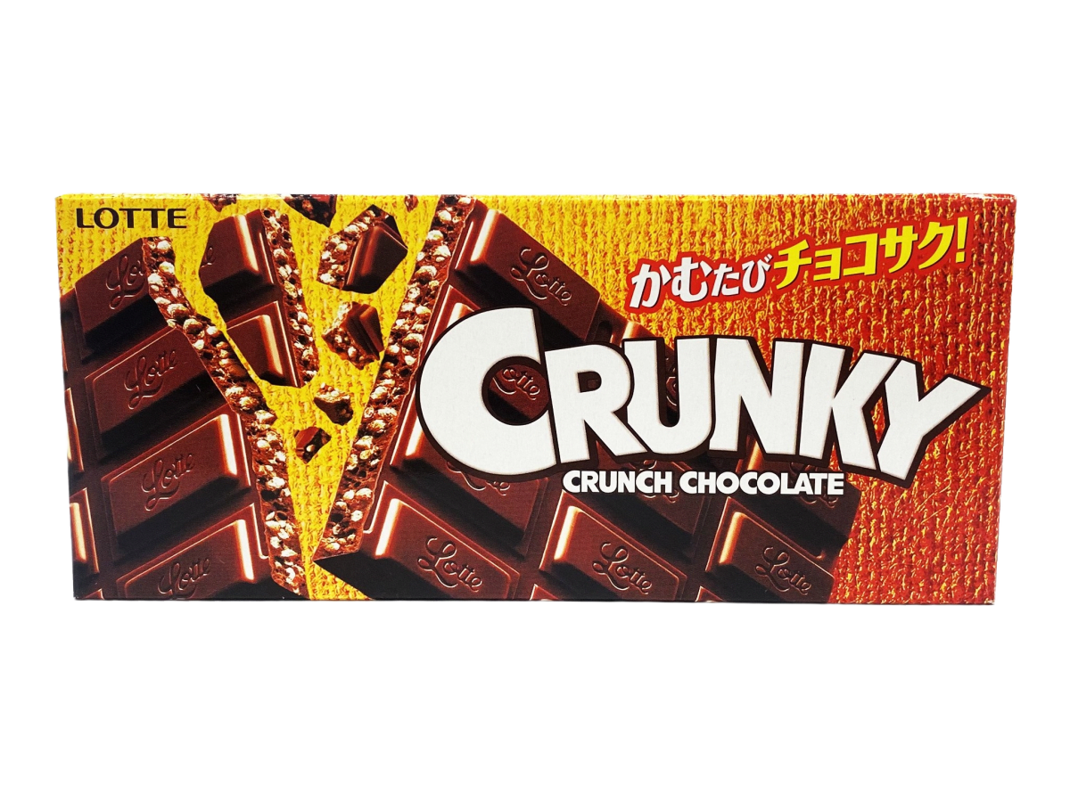Lotte Crunky Crunch Chocolate Big2パック Welcome to S&R Shopping | S&R Shopping