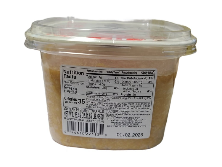 Shinshuichi Mutenka White Koji Miso 1.65lb