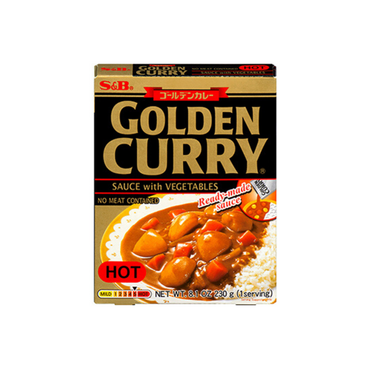 S&B Golden Curry Sauce (Hot) - 240g