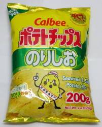 Calbee Potato Chips Norishio Mega 200g