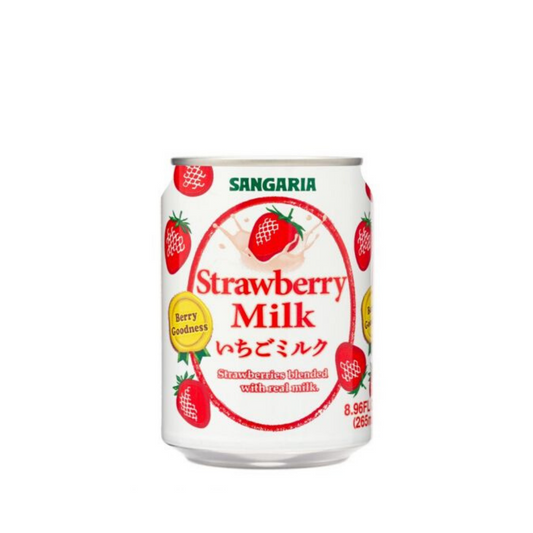 SANGARIA Strawberry Milk Can