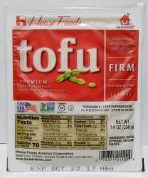 Hse Tofu Firm Red 14 Oz