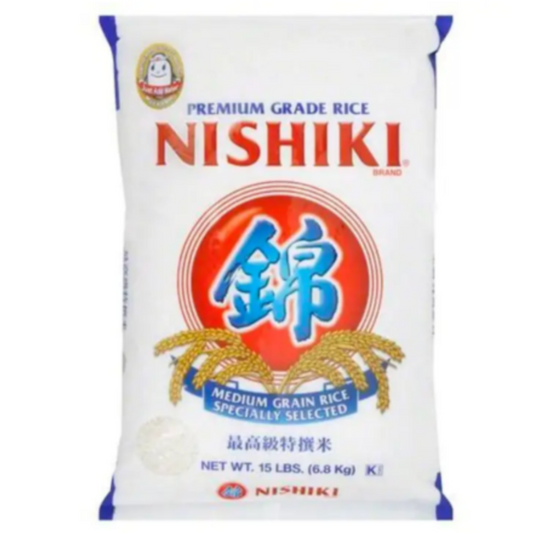 NISHIKI White Rice - 15lbs