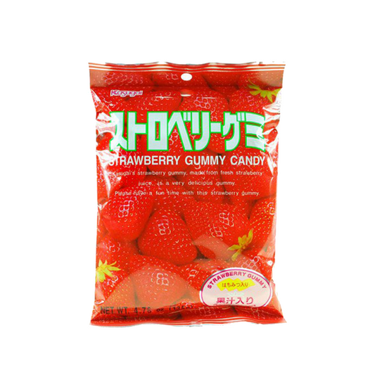 KASUGAI Gummy Candy Strawberry - 107g