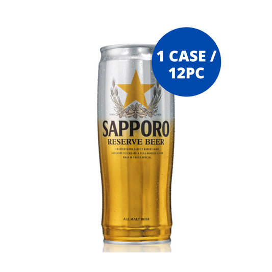 SAPPORO Reserve Beer 650ml Can - 12PK