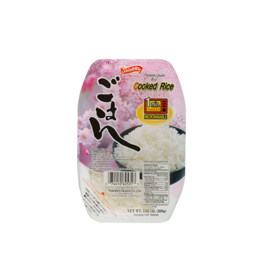 SHIRAKIKU Gohan Cooked Rice 1P (Instant) - 200G