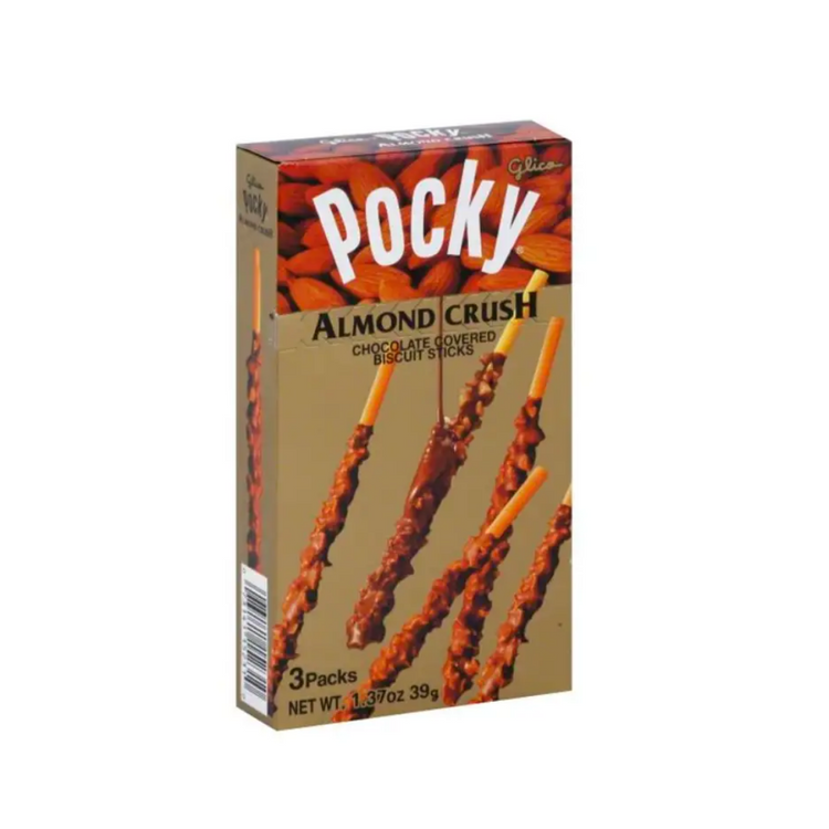 GLICO Pocky Almond Crush Biscuit Sticks - 41g