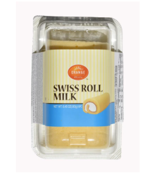 Orange Swiss Roll Milk 1p