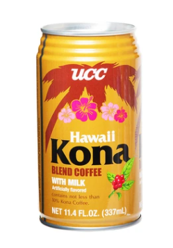 Ucc Kona Coffee Can 337ml