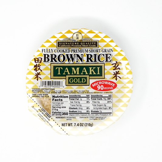 TAMAKI Gold Instant Cooked Brown Rice 1P - 210G