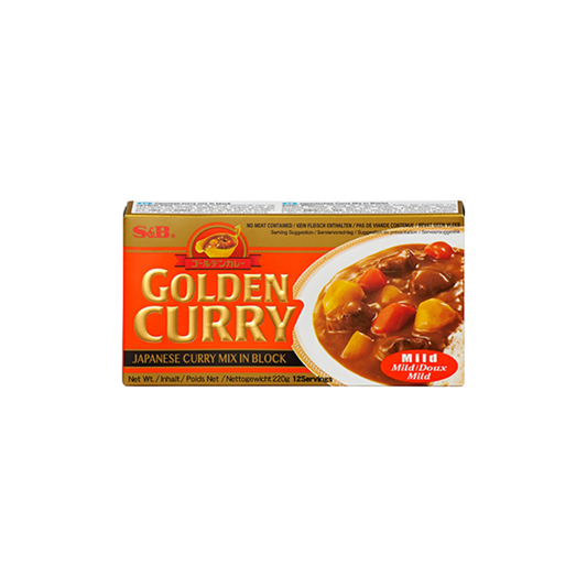 S&B Golden Curry Mix (Mild) - 220G