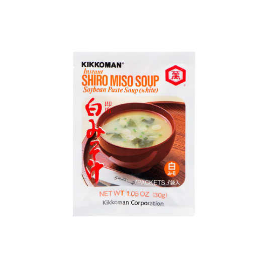 KIKKOMAN Instant Shiro Miso Soup - 30G