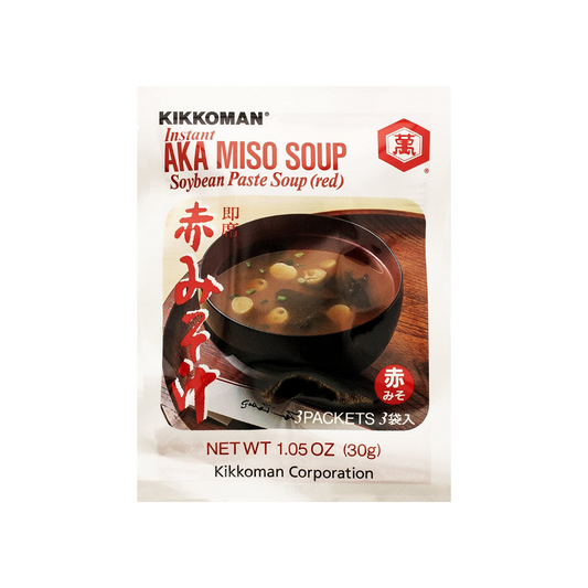 KIKKOMAN Instant Aka Miso Soup - 30G