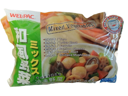 Welpac Wafu Yasai Mix Vegetables 1lb