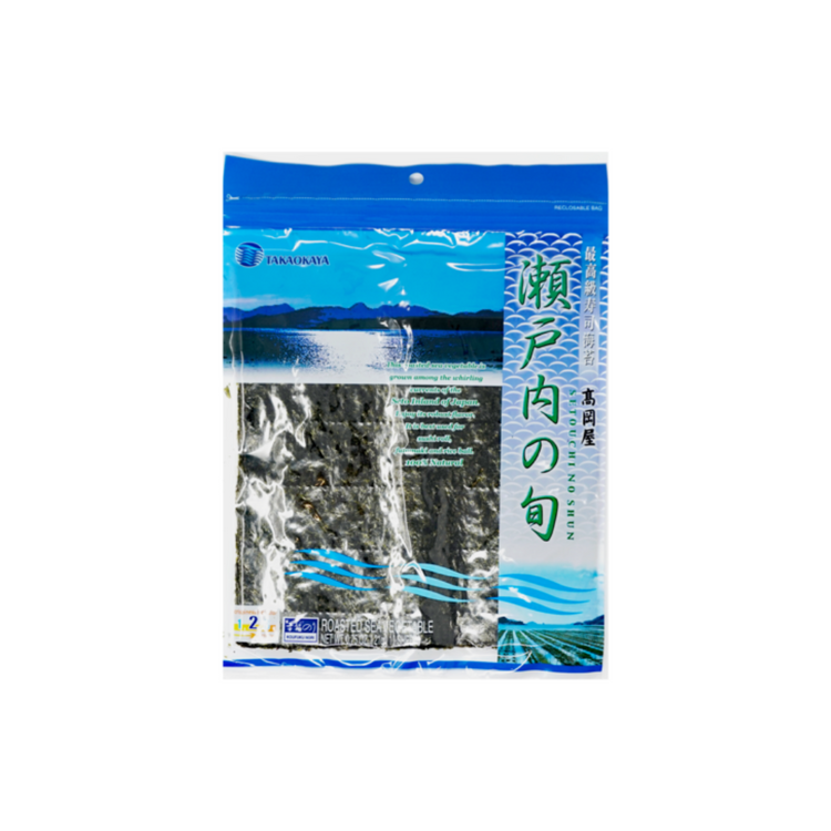 TAKAOKAYA Setouchi No Shun Yakinori (Roasted Seaweed) 10P - 21G