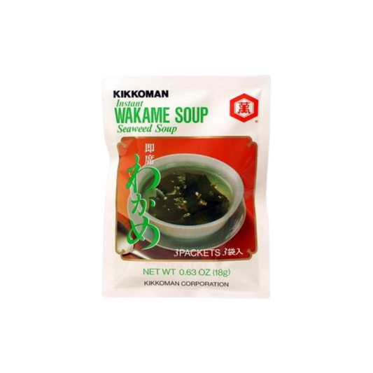 KIKKOMAN Instant Wakame Soup - 18G